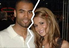 Cleverly photoshopped image of Mr and Mrs Cole, suggesting marriage breakdown